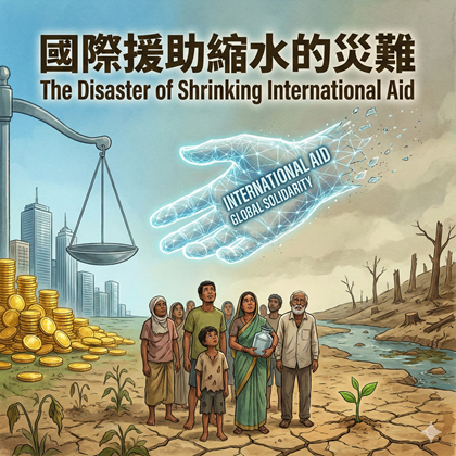 國際援助縮水帶來的危機值得重視